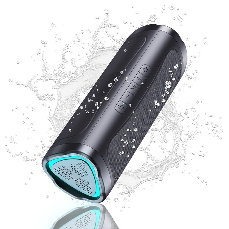 Portable Bluetooth Speaker with HD Sound BT5.3 & TWS Pairing Suitable for Home Party Outdoor Beach Ideal as Electronic Gadgets Birthday Gift