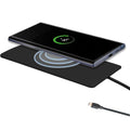IT'S JUST SMART IJS 15W Ultra-Slim Wireless Charger Fast Qi Universal Charging Pad for Iphone Samsung & All Qi-Enabled Devices Black