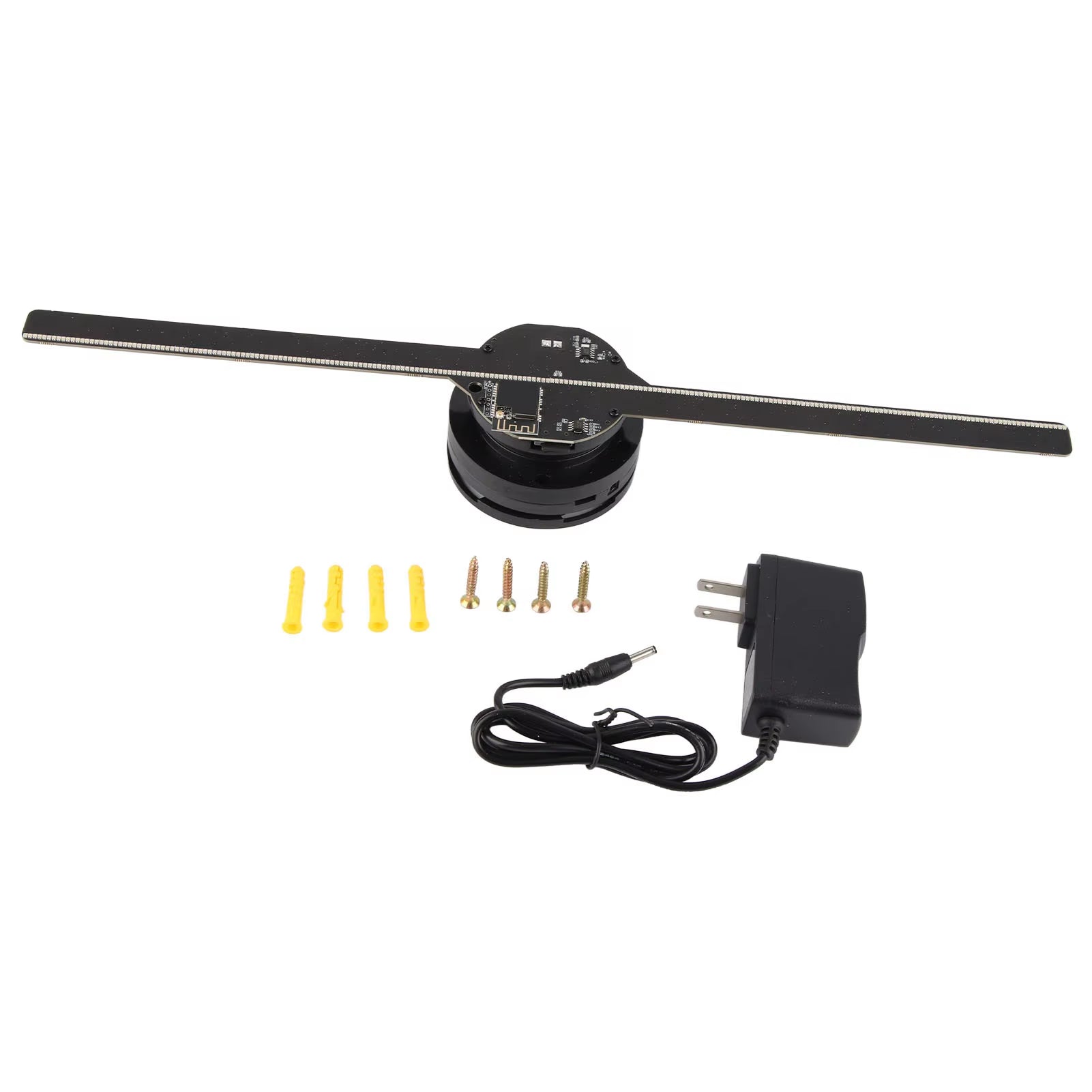 3D Hologram Fan 224 LED Light Beads High Resolution 3D Advertising Player for Business Store Shop Holographic Projector Fan