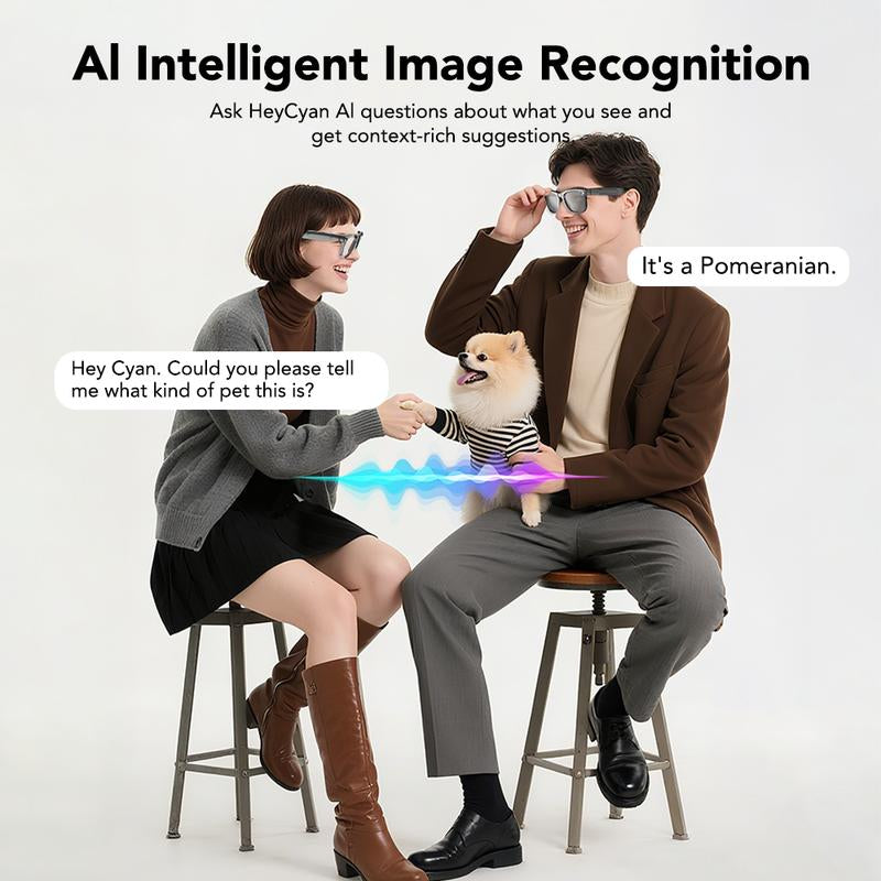 Smart AI Camera Glasses with 8MP Photochromic Lenses ,Button Touch Adjustment for Travel Outdoor Adventures Hands-Free Photography 160+Languages Real-Time Translation Bluetooth Wireless Wearable Video Recording UV Protection ,Black Friday & Cyber Monday