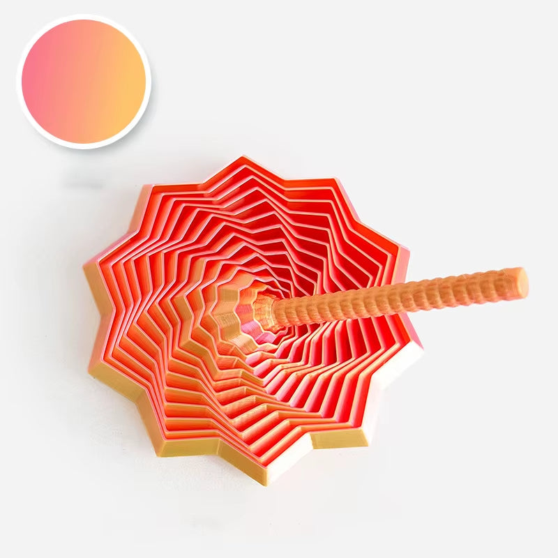 3D Printed Star Ornaments with Handle Fingertip Decompression Toy Polygons Suitable for Home Office