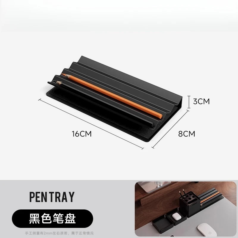 Pen Holder Advanced Sense Multifunctional Creative Office High Value Desktop Storage Box Gift Stationery