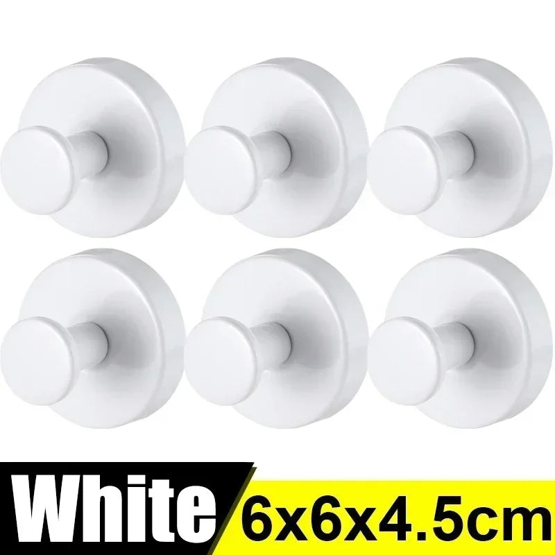 8/1PCS Stainless Steel Suction Cup Hooks Punch-Free Wall Mounted Hook Hanging Towel Holder Kitchen Bathroom Vacuum Suction Cups