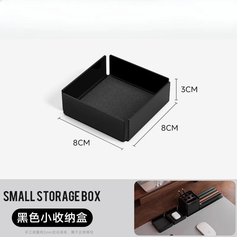 Pen Holder Advanced Sense Multifunctional Creative Office High Value Desktop Storage Box Gift Stationery