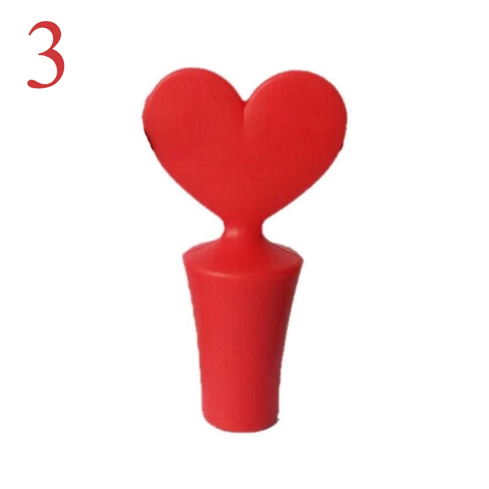 Silicone Champagne Wine Beer Bottle Cork Stopper Plug Wine Bottle Sealer Cap Stopper Bar Kitchen Tool Vacuum Sealed Sealer Plug