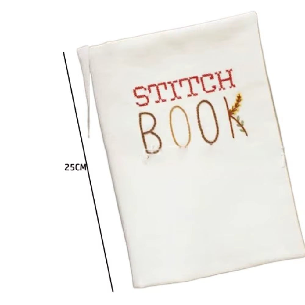 DIY Stitch Book, Embroidery Stitch Book, Embroidery Sewing Book, Embroidery Book, Sewing Books for Beginners Adult