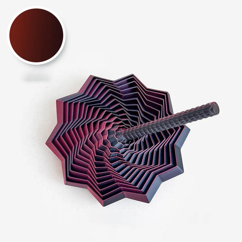 3D Printed Star Ornaments with Handle Fingertip Decompression Toy Polygons Suitable for Home Office