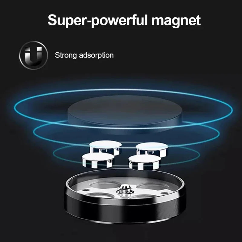 Universal Magnetic Car Phone Holder for Dashboard - Compatible with iPhone, Xiaomi, Huawei, and Samsung