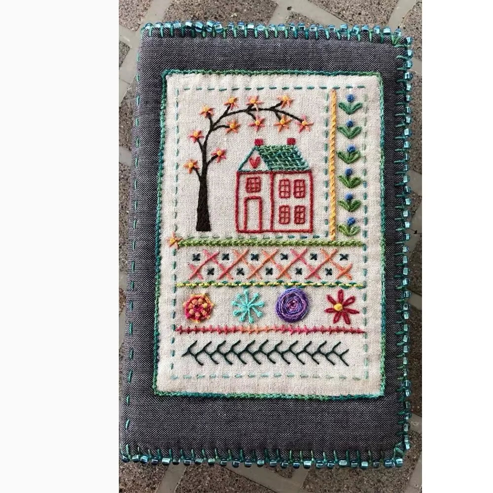 DIY Stitch Book, Embroidery Stitch Book, Embroidery Sewing Book, Embroidery Book, Sewing Books for Beginners Adult